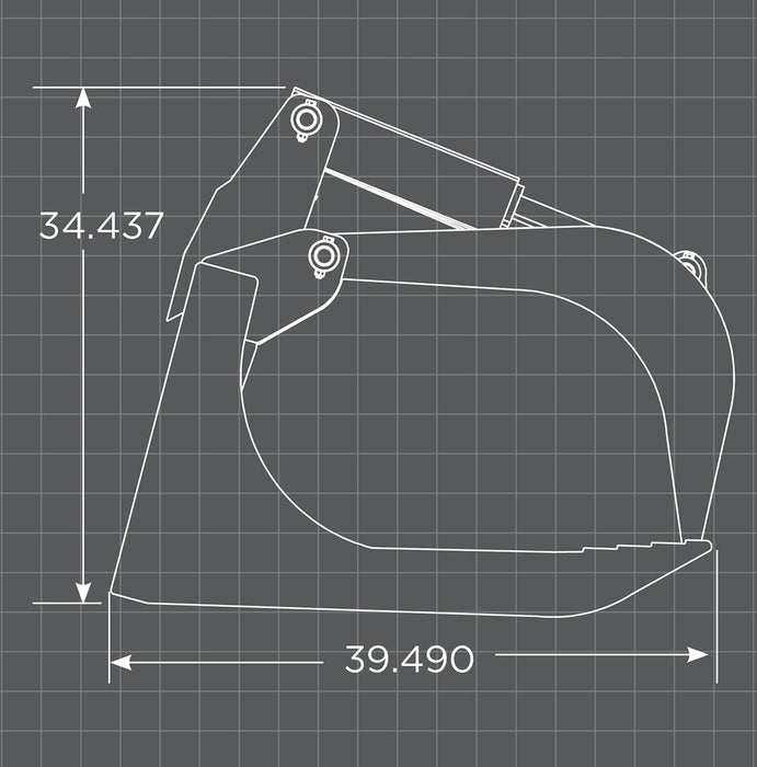Loflin Fabrication XHD Root Grapple